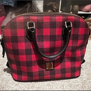 Beautiful Dooney Buffalo Plaid Purse
